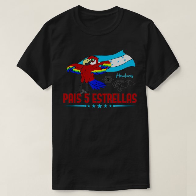 T-shirt Bolsa De Empleos Honduras  (Design devant)