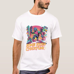 T-shirt Bomb Rush Cyberfunk – Rébellion de rue néon