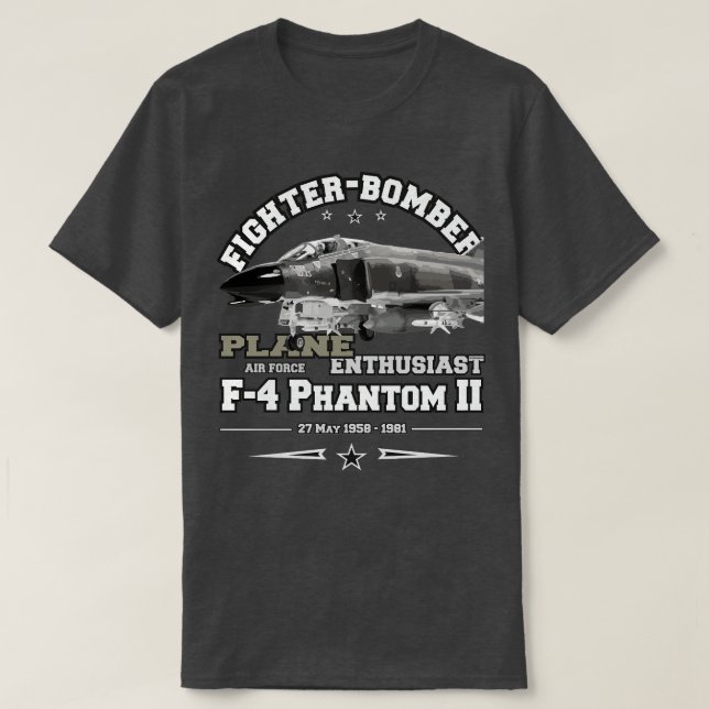 T-shirt bombardier F4 PHANTOM II (Design devant)