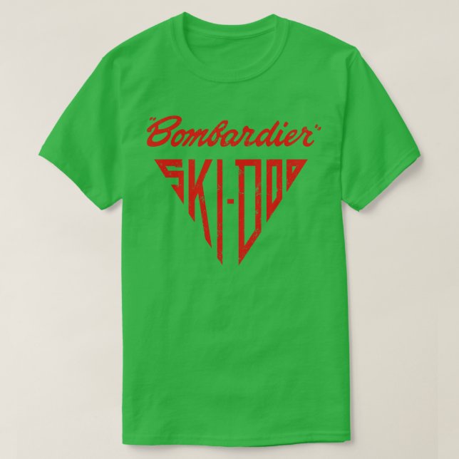 T-shirt Bombardier Ski Doo (Design devant)