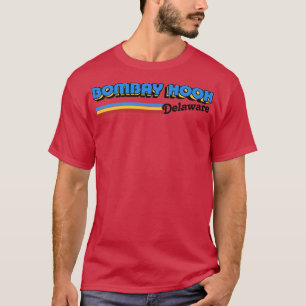 T-shirt Bombay Hook Delaware Retro Design Stylisé