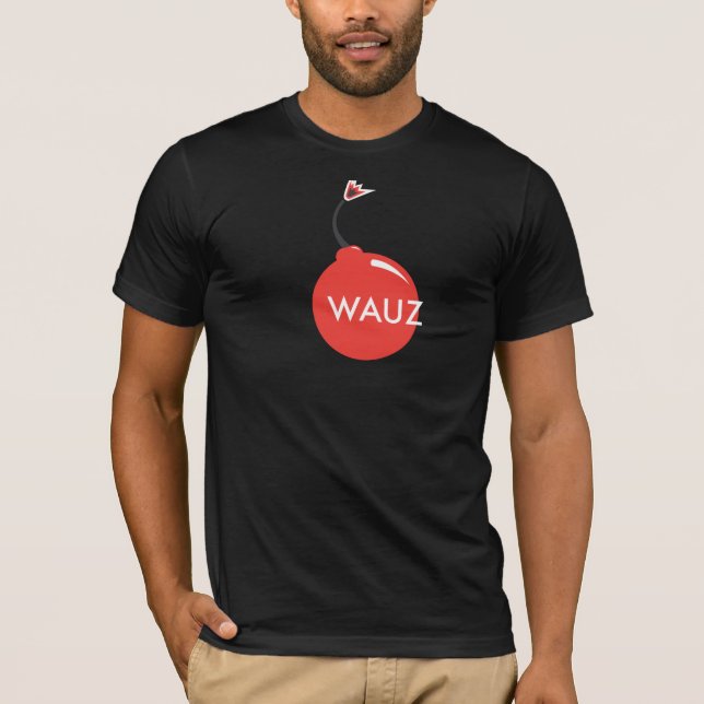 T-SHIRT BOMBE DE WAUZ (Devant)