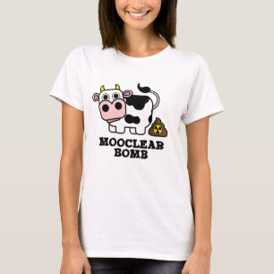 T-shirt Bombe Mooclebre Funny Cow Pun