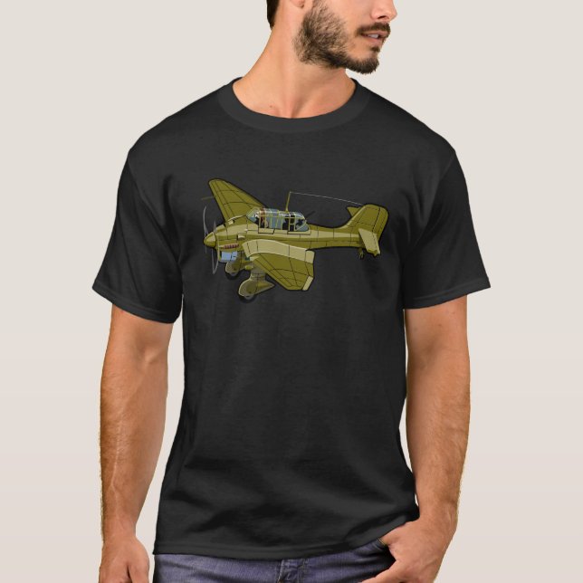 T-shirt Bombe rétro (Devant)