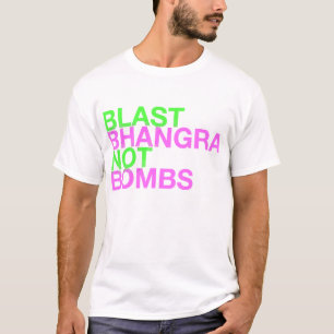 T-shirt Bombes de Bhangra de souffle pas