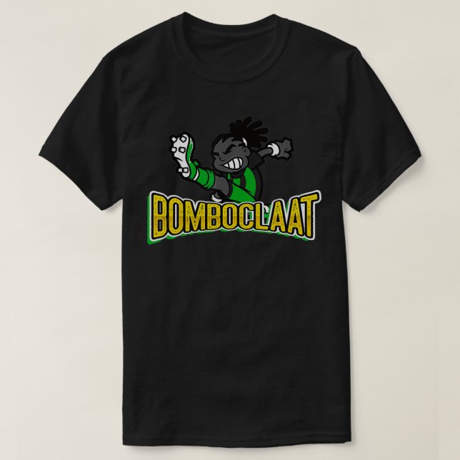 T-shirt Bomboclaat Drôle de dicton de l'argot jamaïcain  (Design devant)