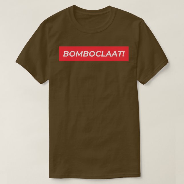 T-shirt Bomboclaate (Design devant)