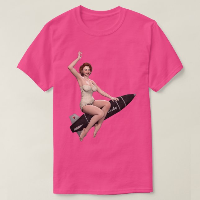 T-shirt Bombshell Becky à droite (Design devant)