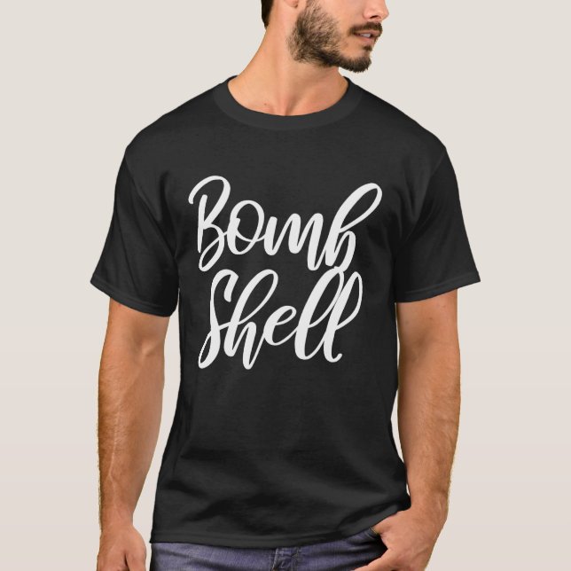 T-shirt Bombshell  Casual & Gym Apparel For Girls and Wome (Devant)
