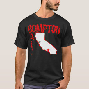 T-shirt Bompton (Compton), Balifornia (la Californie)