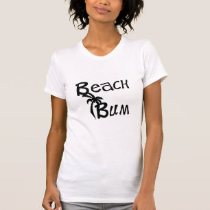 T-shirt Bon à rien de la plage des femmes