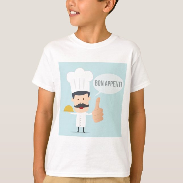 T-shirt Bon appétit (Devant)