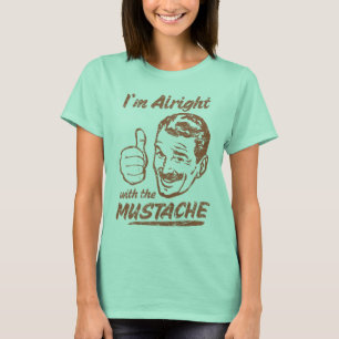 T-shirt Bon avec la chemise moustache