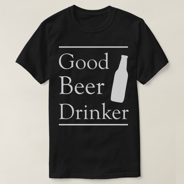 T-shirt Bon Boisson de bière (Design devant)