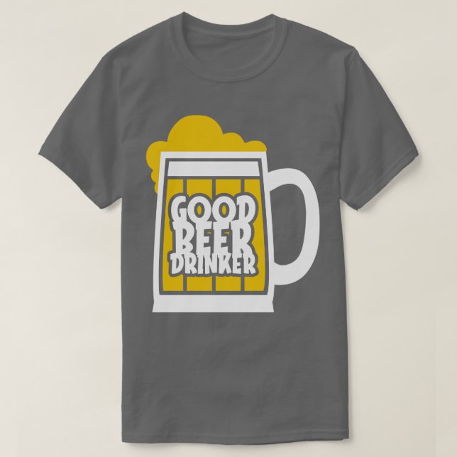 T-shirt Bon Boisson de bière 1 (Design devant)