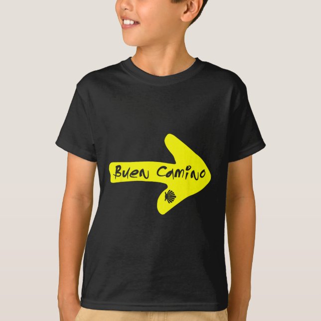 T-shirt Bon Chemin De Saint-Jacques-de-Compostelle Espagne (Devant)