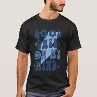 T-shirt Bon Daze Sur Mon Esprit Des Mots Esthétiques Tenda