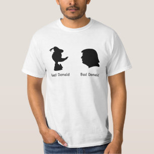 T-shirt Bon Donald et mauvais Donald