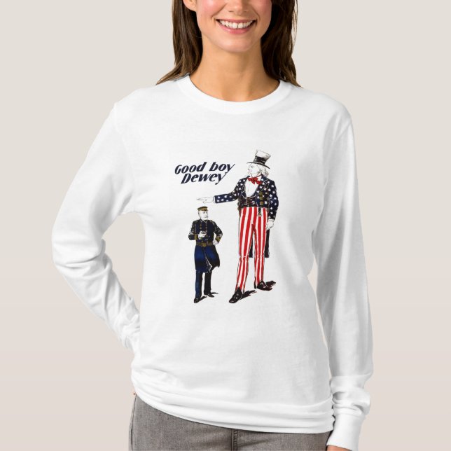 T-shirt Bon garçon Dewey (Devant)