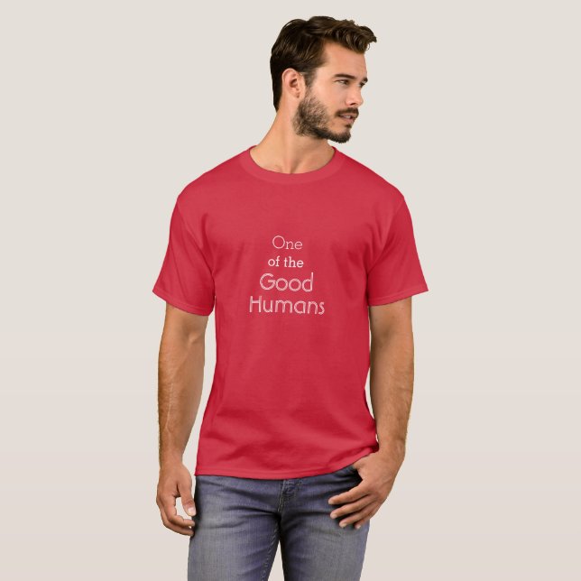 T-shirt Bon Humains Unissez-vous ! (Devant entier)