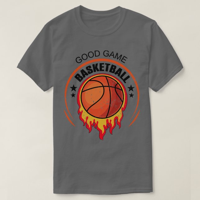 T-shirt bon jeu de basket (Design devant)