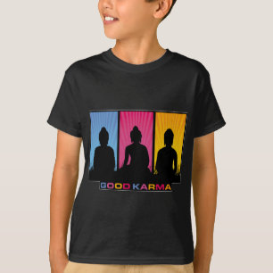 T-shirt Bon karma Buddhas