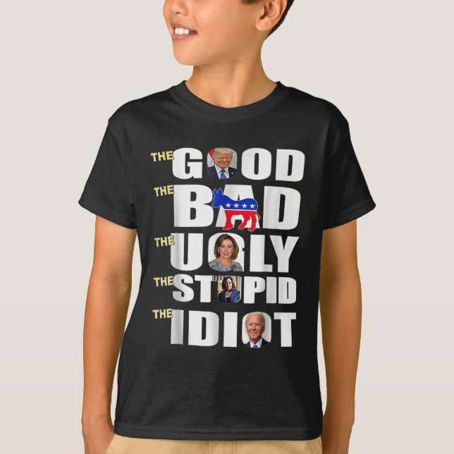 T-shirt Bon Les Mauvais Les Mauvais Les Imbéciles Le Souti (Devant)