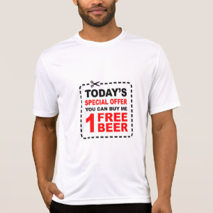 T-shirt Bon libre d'offre spéciale de bière