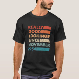 T-shirt Bon look depuis novembre 1954 Retro Vintage Bir