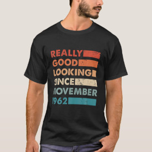 T-shirt Bon look depuis novembre 1962 Retro Vintage Bir