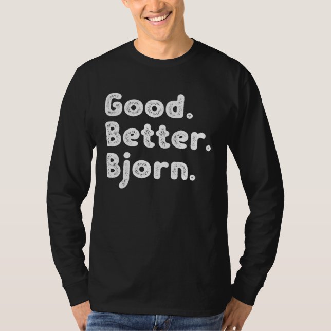 T-shirt Bon meilleur Bjorn (Devant)