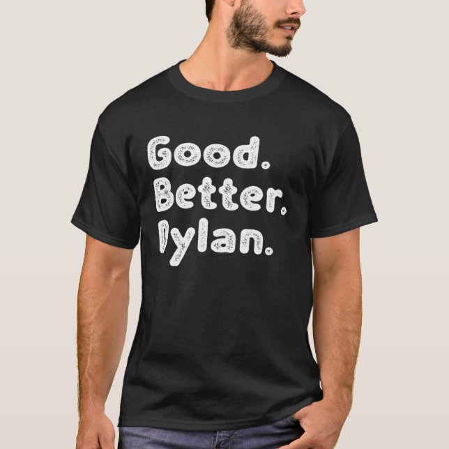 T-shirt Bon meilleur Dylan (Devant)