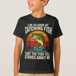 T-shirt Bon pour attraper des poissons dont les poissons r