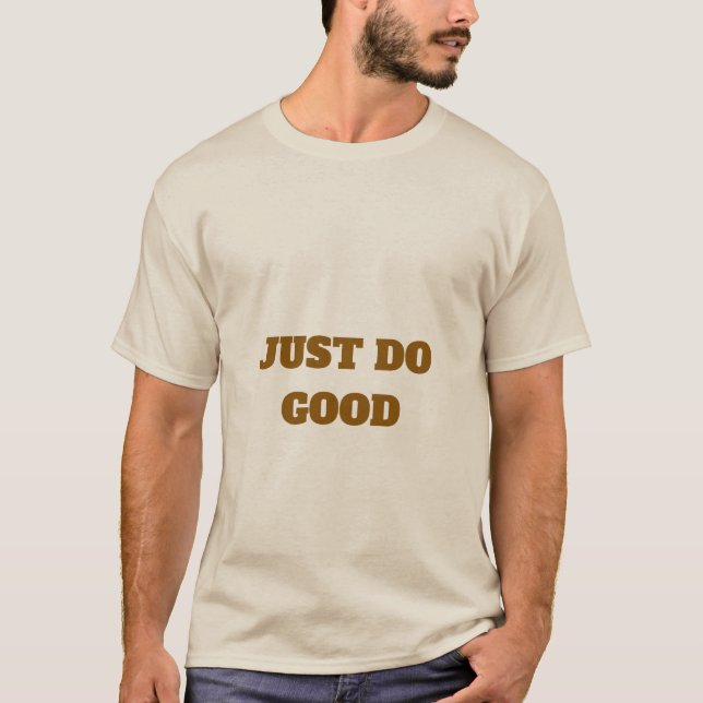 T-shirt "BON" pour hommes  (Devant)