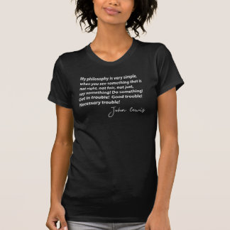 T-shirt Bon problème Funny John Lewis Citations