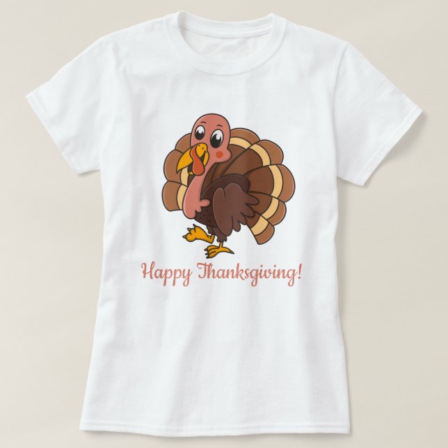 T-shirt bon thanksgiving (Design devant)
