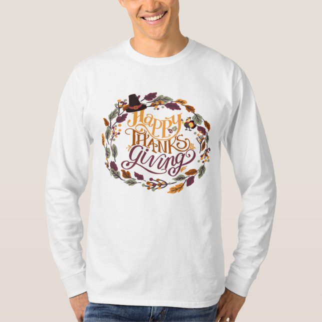 T-shirt Bon thanksgiving (Devant)
