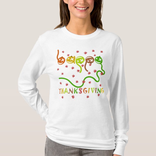 T-shirt Bon thanksgiving (Devant)