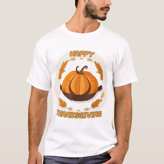 T-shirt bon thanksgiving (Devant)