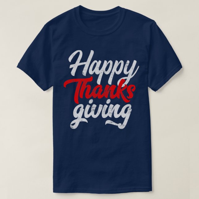 T-shirt Bon thanksgiving11 (Design devant)