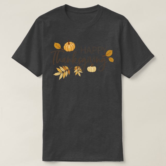 T-shirt Bon thanksgiving6 (Design devant)