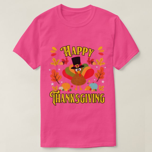 T-shirt Bon thanksgiving 2022 Drôle Jour de la Turquie Aut (Design devant)
