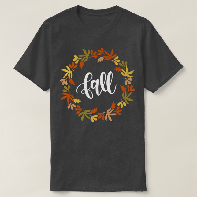 T-shirt Bon thanksgiving Automne Automne Citrouille Épice5 (Design devant)