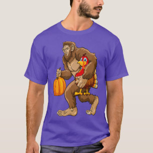 T-shirt Bon thanksgiving de Bigfoot fête Turquie amour