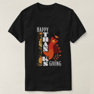 T-shirt Bon thanksgiving de dinde pèlerin