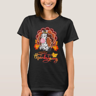 T-shirt Bon thanksgiving de Zebra Turkey