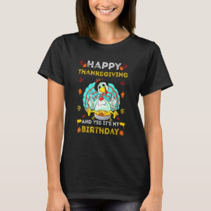 T-shirt Bon thanksgiving Et Anniversaire Turquie Plaisante