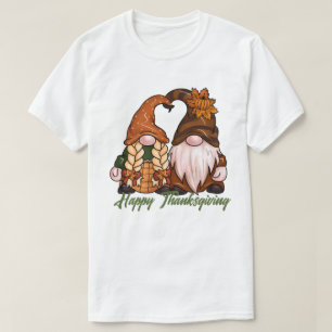 T-shirt bon thanksgiving Gnomes