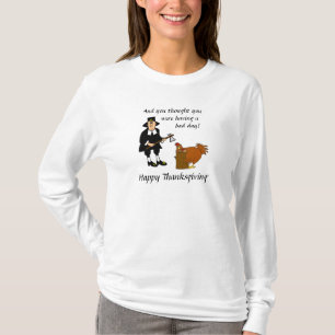 T-shirt Bon thanksgiving Mauvais Jour Turquie