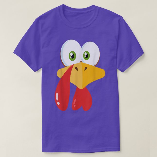 T-shirt Bon thanksgiving Tee pour garçons Filles Enfants C (Design devant)